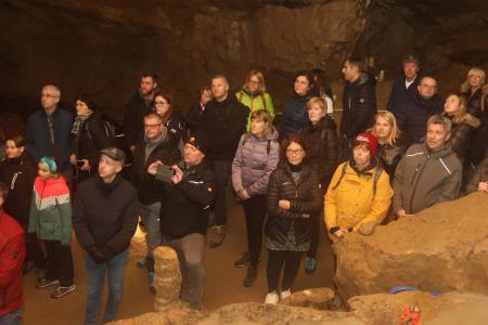 Ogled Škocjanskih jam s Štabom CZ za Notranjsko 17 Foto Ljubo Vukelič